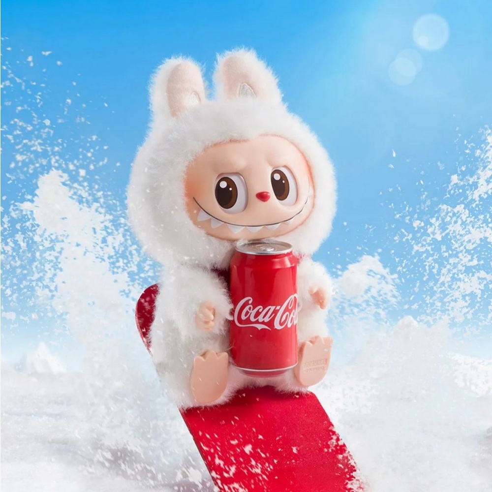 POP MART The Monster Labubu COCA COLA Happy Factor 100% Authentic